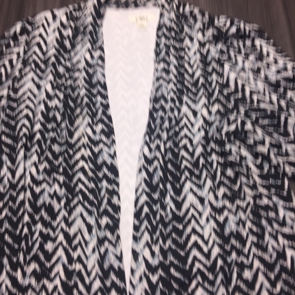 Cato Women’s Black & White Blazer Size Large - Picture 7 of 8